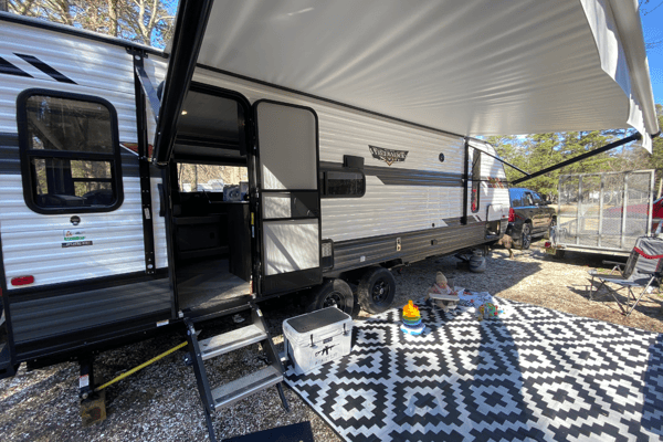 Brooke's Forest River Wildwood Travel Trailer