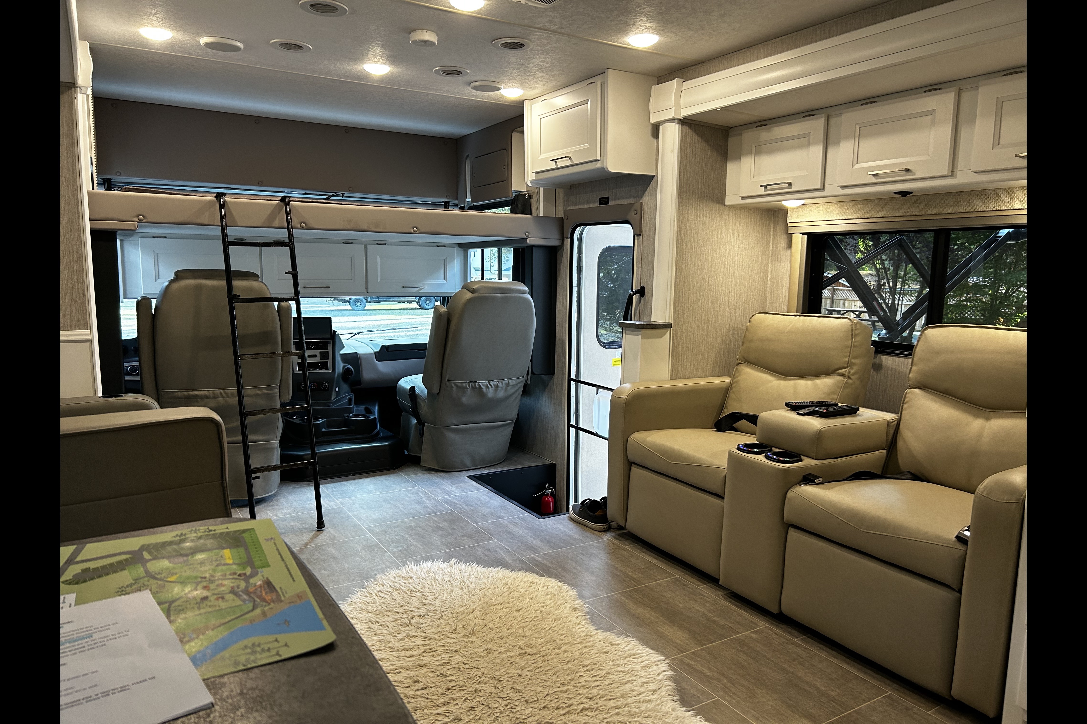 Wolf Den rentals-Coachmen Mirada Class A. Delivery and pick up only