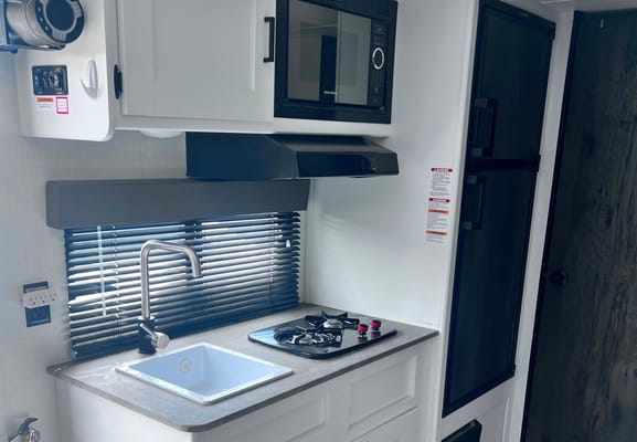 The Happy Hideout Travel Trailer