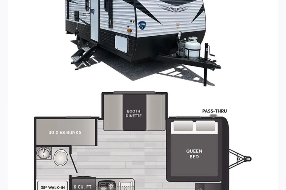 The Happy Hideout Travel Trailer