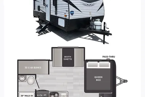 The Happy Hideout Travel Trailer