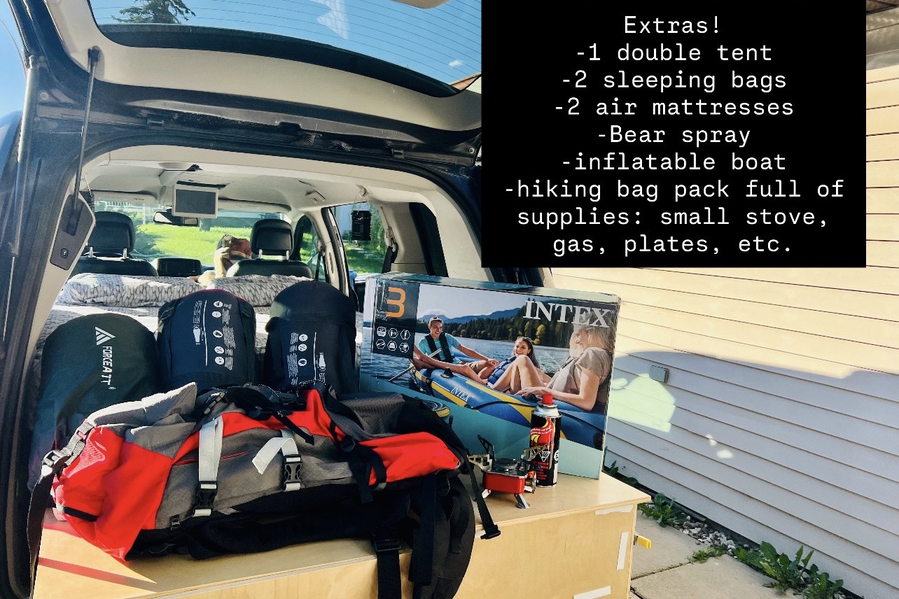 Dodge Grand Caravan (2 sleeps) Park pass+Airport pick up