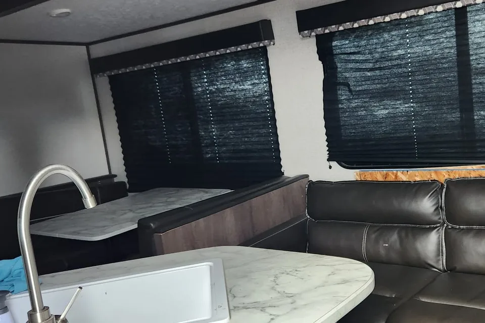 Memo's Coleman Travel Trailer