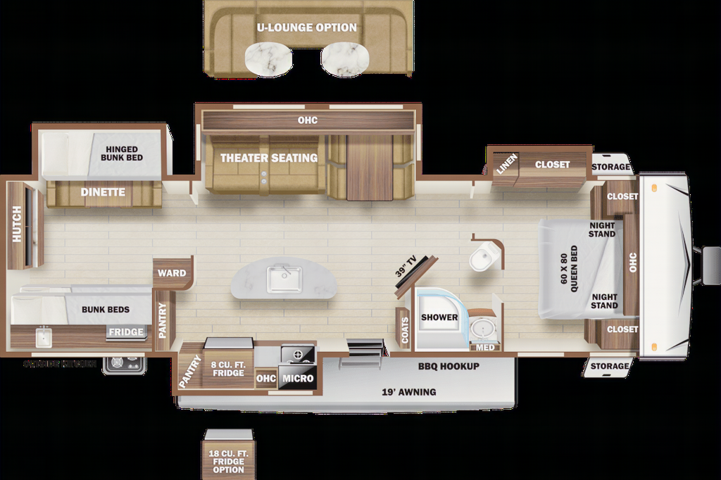 Tyler's Open Range 310BHS Travel Trailer
