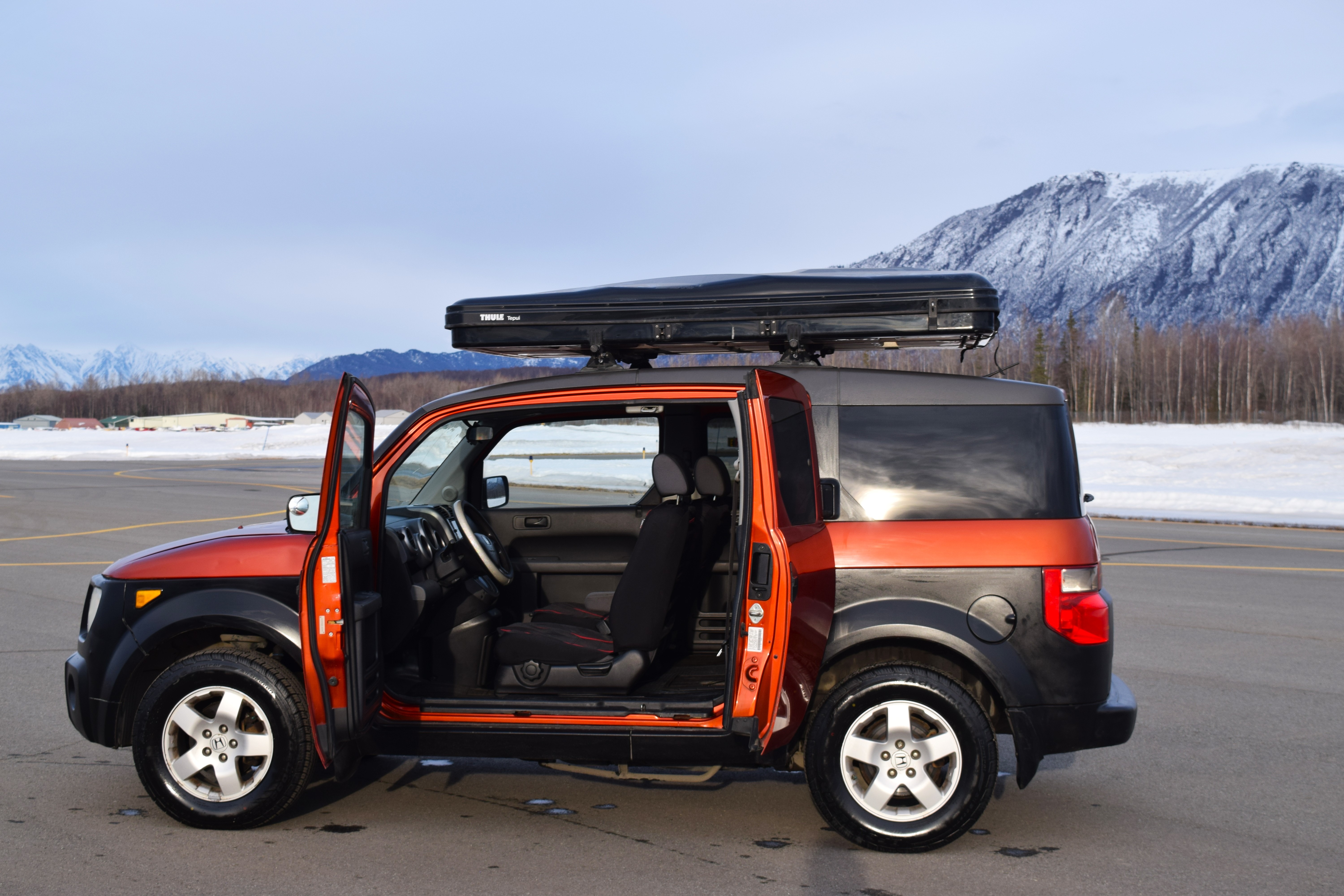 Honda Element Rooftop Tent - Adventure Ready!