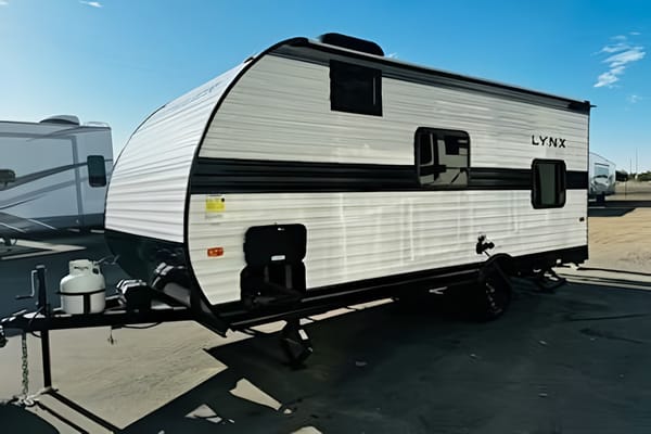 Plush Modern well optioned travel trailer