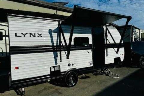 Plush Modern well optioned travel trailer