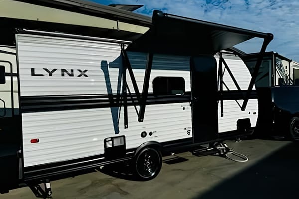 Plush Modern well optioned travel trailer