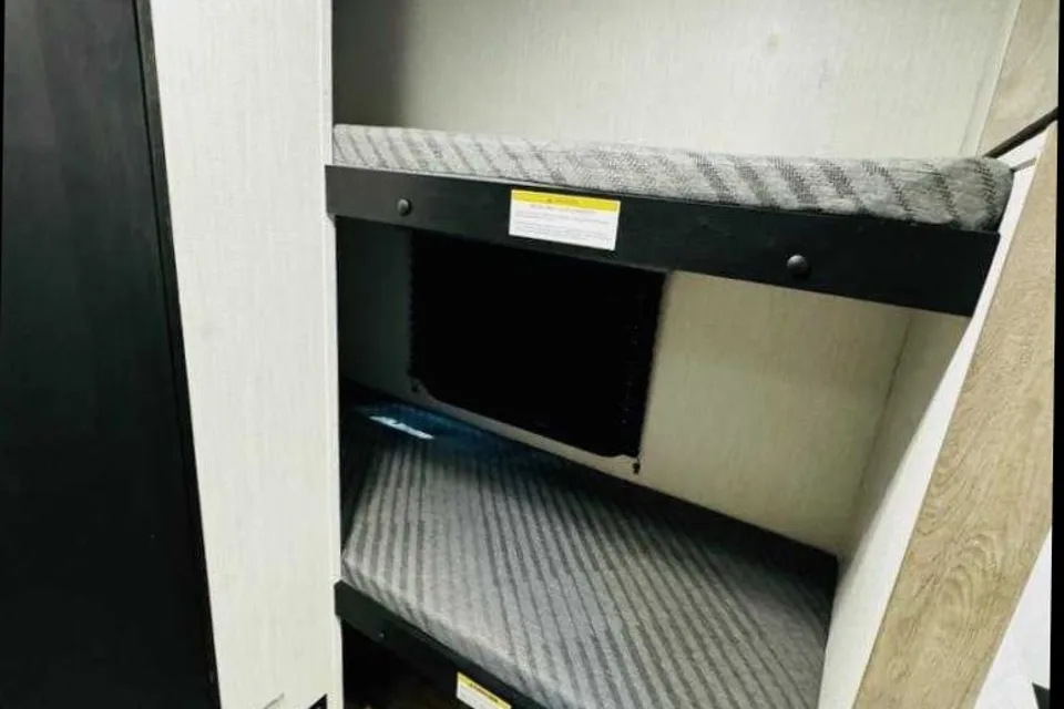 Plush Modern well optioned travel trailer