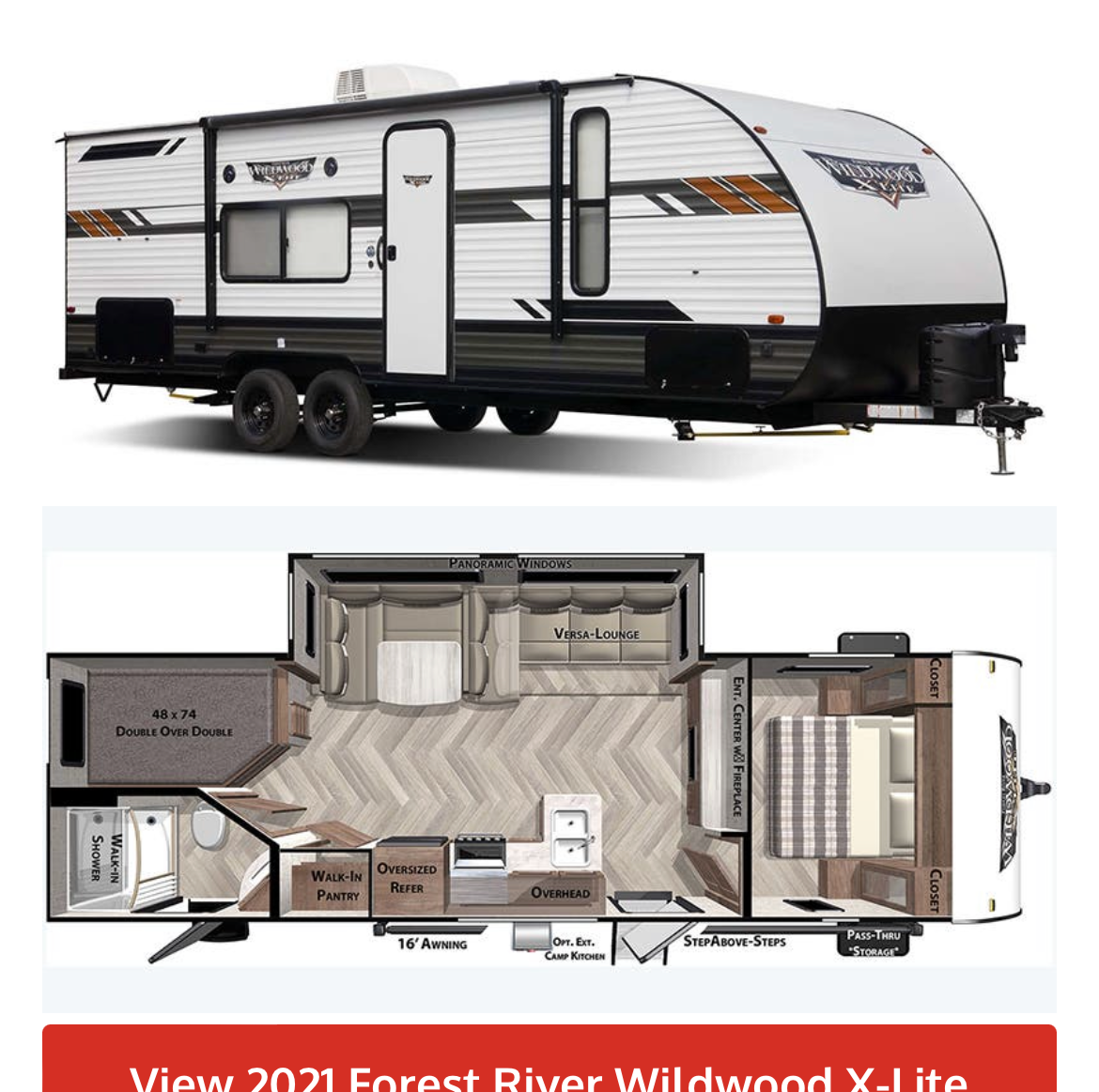 Forest River Wildwood  Travel Trailer