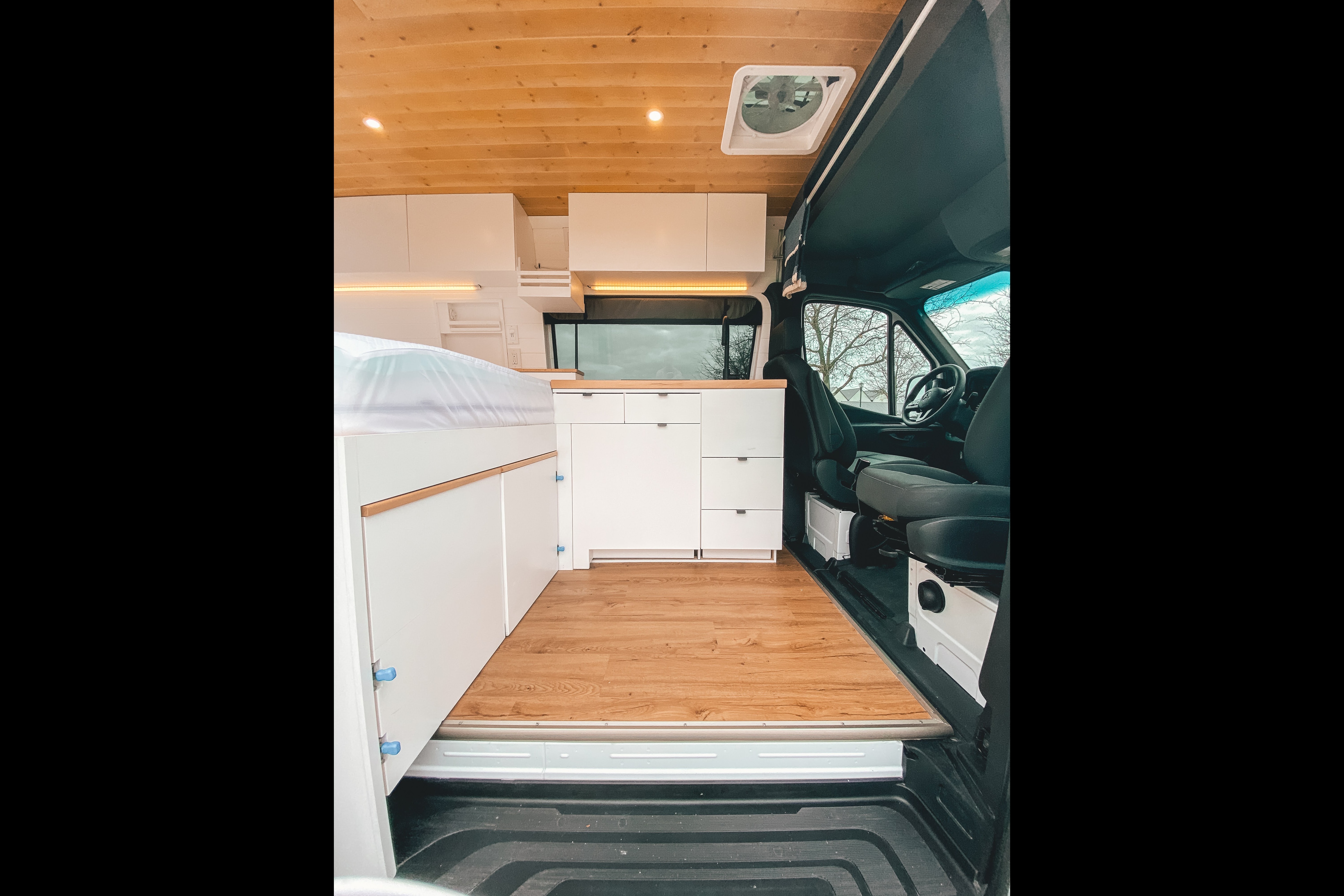 "VANilla" 2020 MB Sprinter, 4x4, High Roof, Diesel & Solar Powered