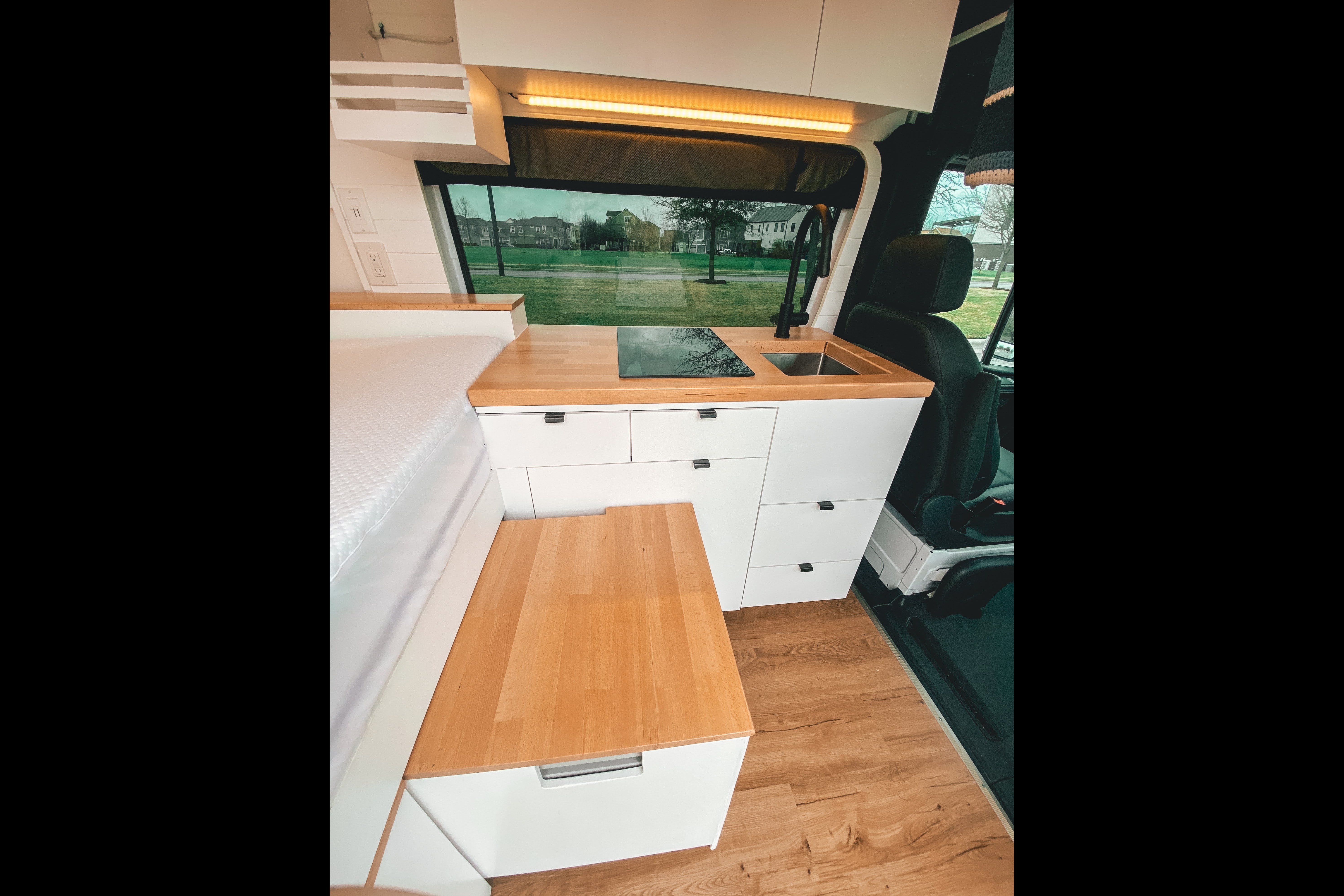 "VANilla" 2020 MB Sprinter, 4x4, High Roof, Diesel & Solar Powered