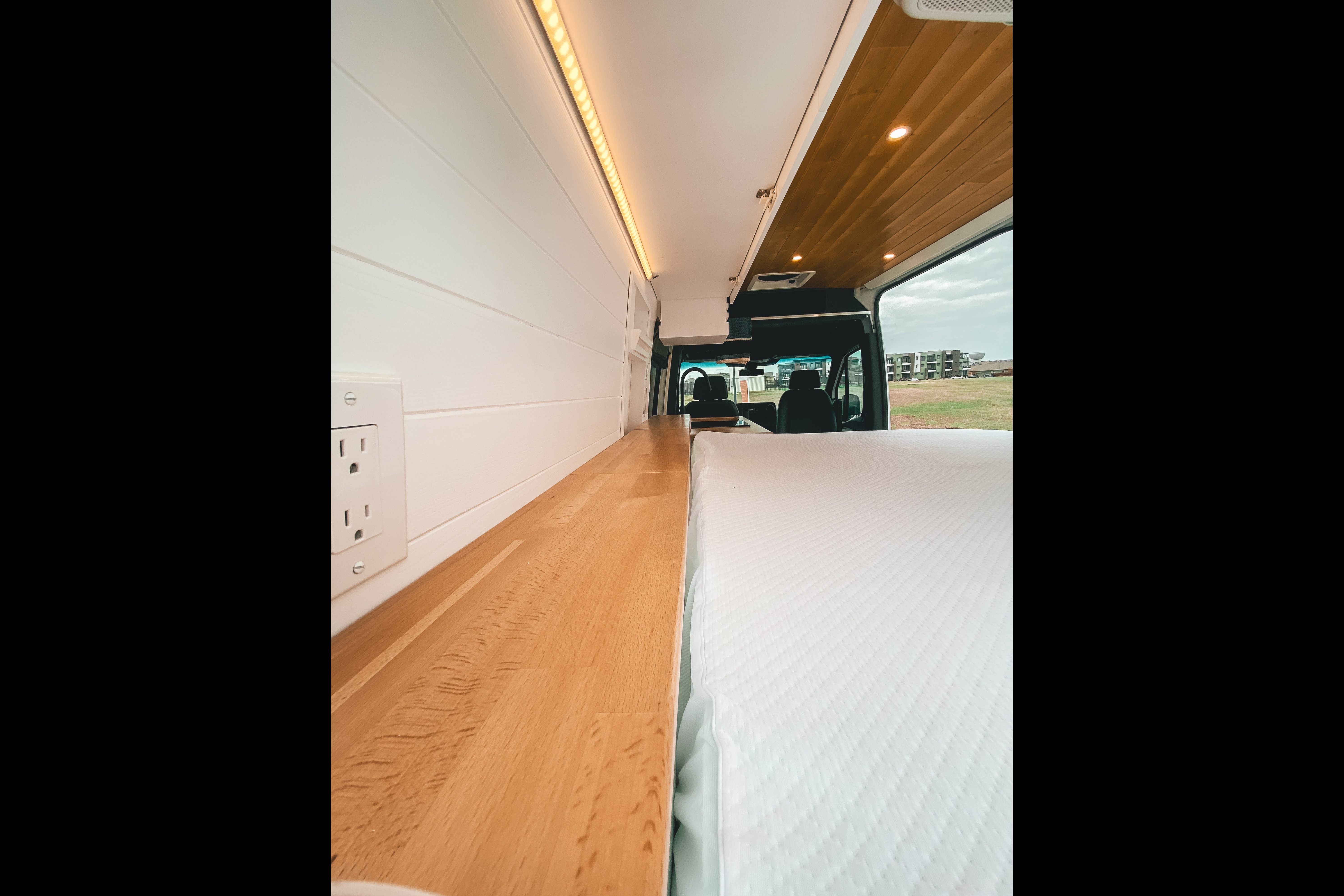 "VANilla" 2020 MB Sprinter, 4x4, High Roof, Diesel & Solar Powered