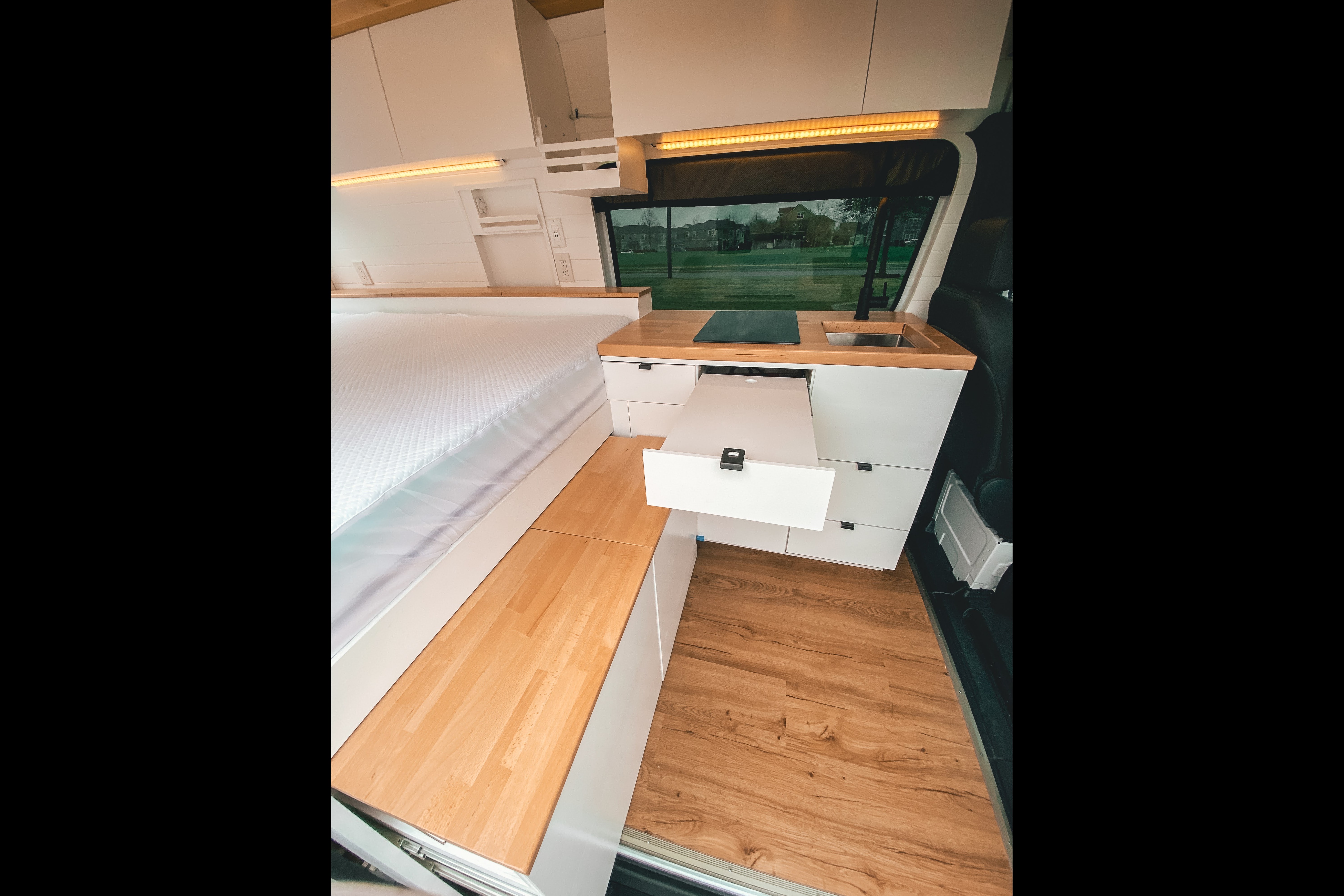 "VANilla" 2020 MB Sprinter, 4x4, High Roof, Diesel & Solar Powered