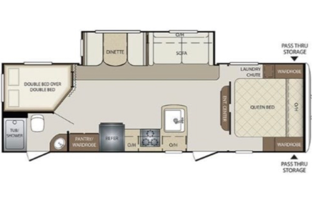 2018 KEYSTONE BULLET ULTRALITE 272BHS