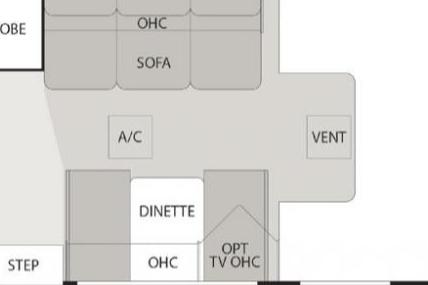 Class C Thor with bike/motorcycle stand  24 feet +option to rent motorcycle -sleeps up to 6