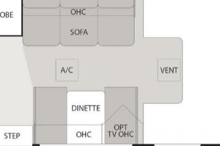 Class C Thor with bike/motorcycle stand 24 feet +option to rent motorcycle -sleeps up to 6