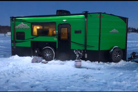 Glacier Ice House RV Explorer Edition & Toy Hauler