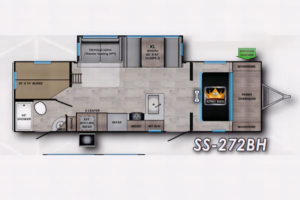 Brand New 2022 Crossroads Sunset Trail Super Lite Travel Trailer