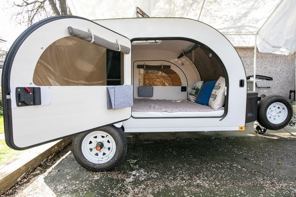 LYUBEN's DROPLET trailer Teardrop trailer Micro Trailer
