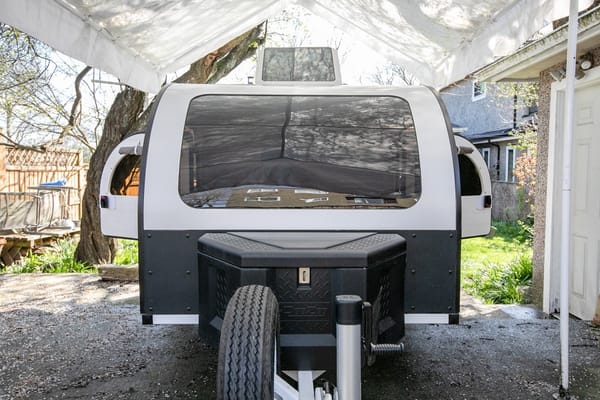 LYUBEN's DROPLET trailer Teardrop trailer Micro Trailer