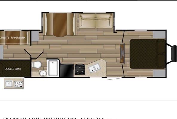 Robert's Mpg 2800 qb Travel Trailer