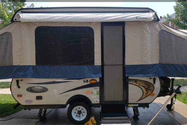Big Adventures, little Tow- Tent Trailer