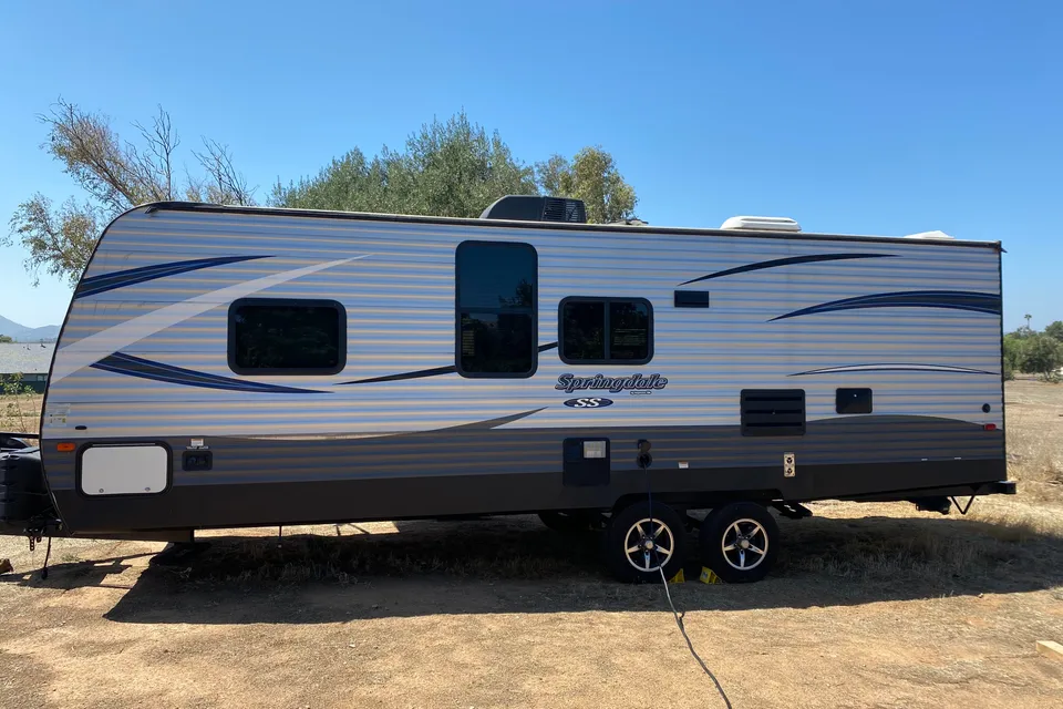 Huey the Keystone Springdale Travel Trailer