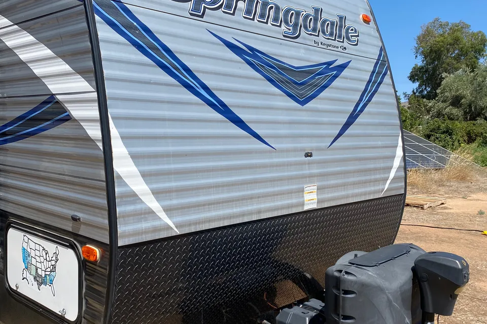 Huey the Keystone Springdale Travel Trailer