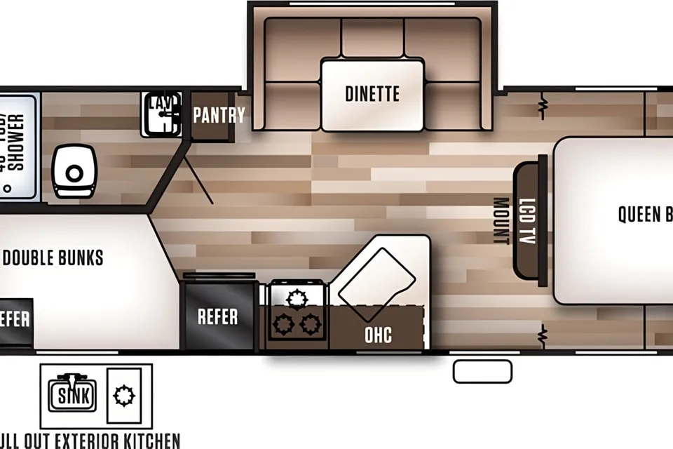 Angus's Forest River Wild wood Travel Trailer