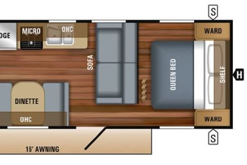 Justin's Jayco SLX 264 BHW Travel Trailer