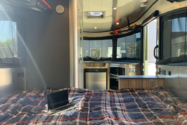 Airstream Basecamp with Solar Power