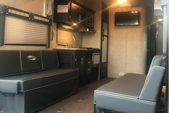 Jesus's Forest River Stealth Toy Hauler Travel Trailer