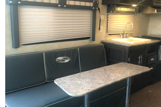 Jesus's Forest River Stealth Toy Hauler Travel Trailer