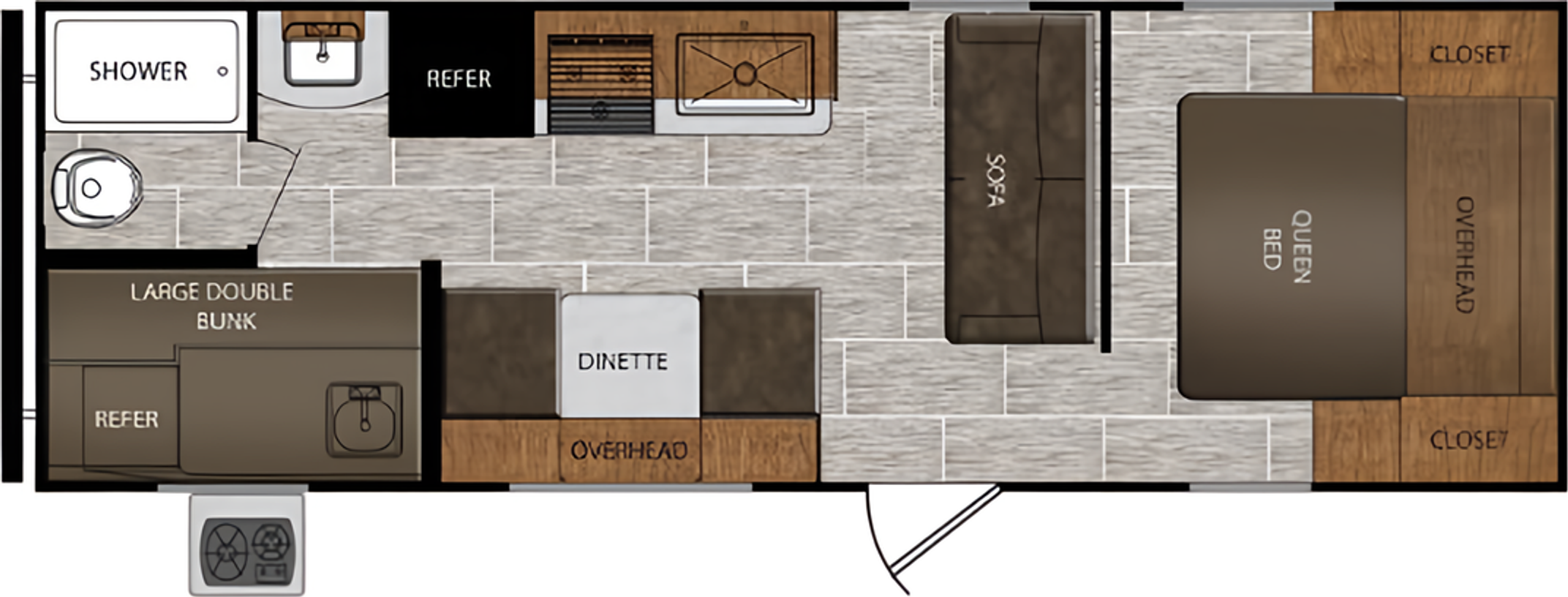 2021 Avenger Bunk House