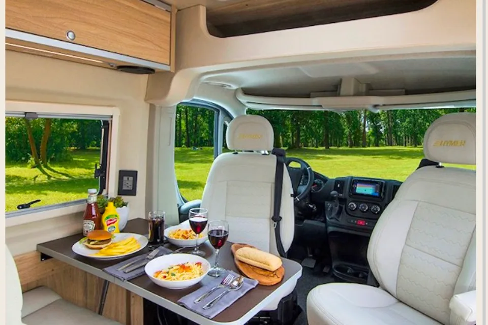 Hymer Aktiv 2.0 Class B-4 seats, 4 sleeps