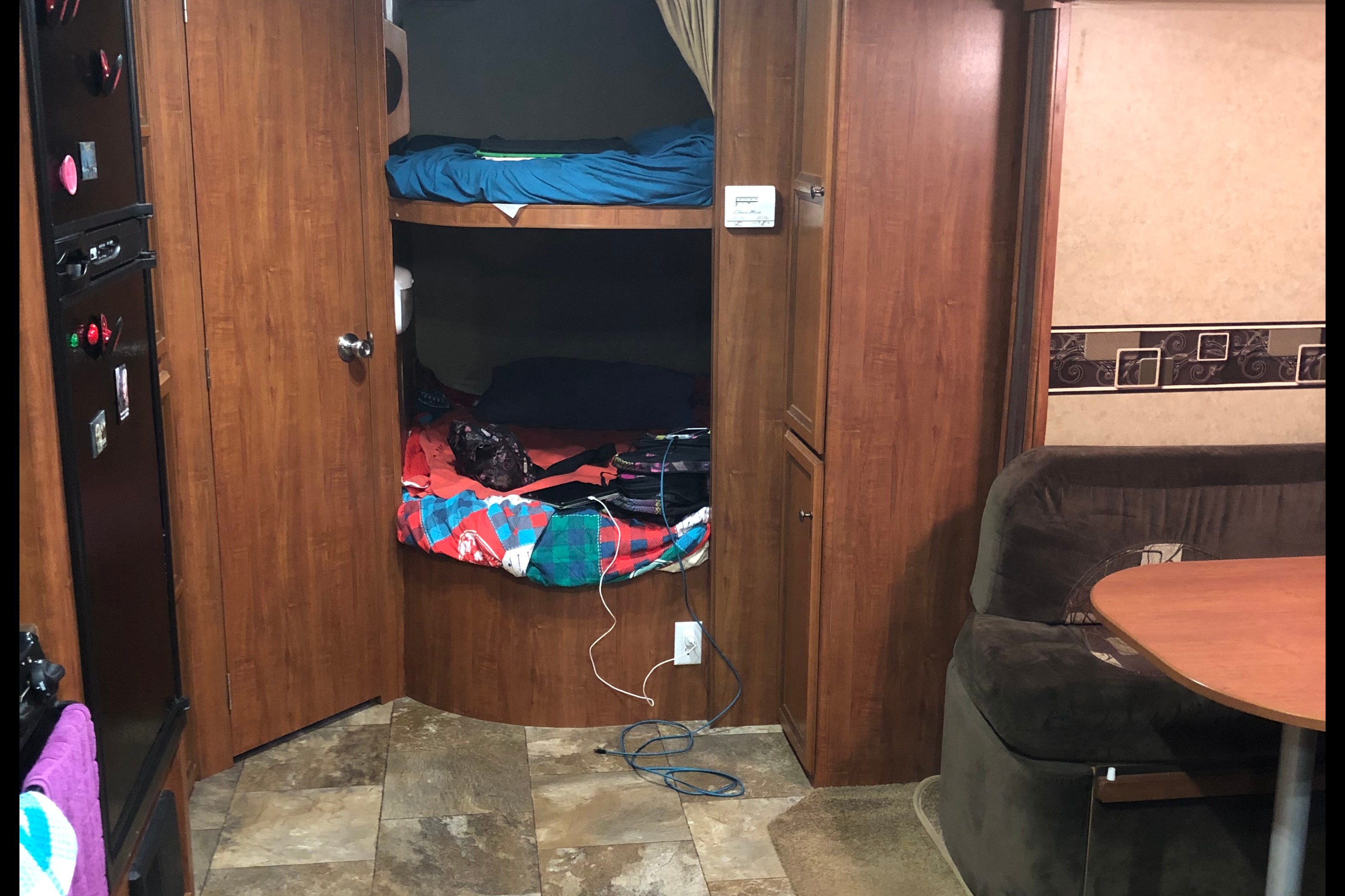 Sean's White Hawk Travel Trailer