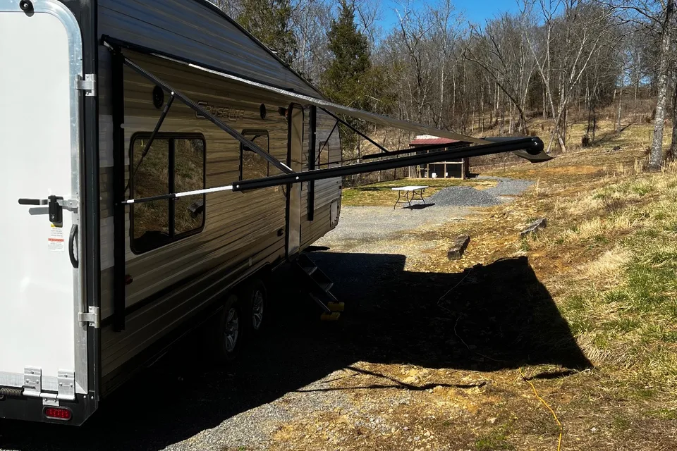 Shawhan Family Frenchies Forest River 251ssxl Toy Hauler