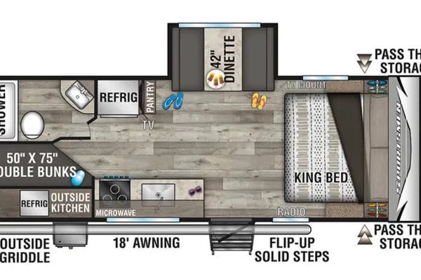 Jeff's 2021 SPORTSMEN 231BHKLE Travel Trailer