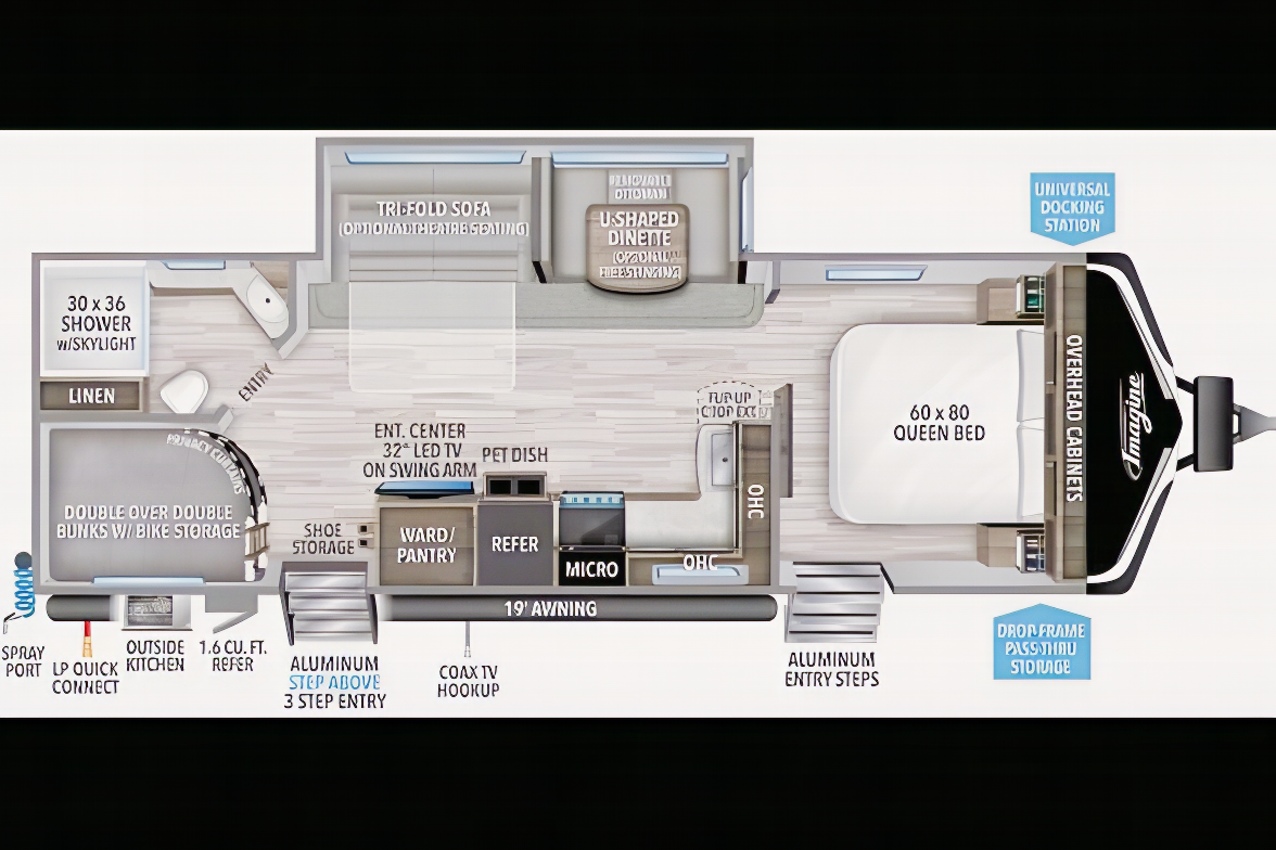 [03] Stress Free RVs - 2021 - New! XL Family Bunkhouse