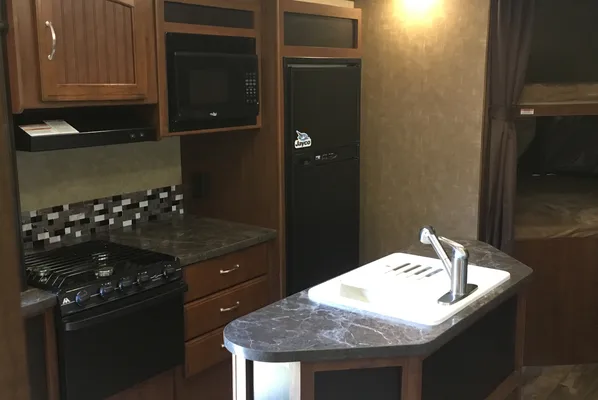 Family Trailer With All The Toys