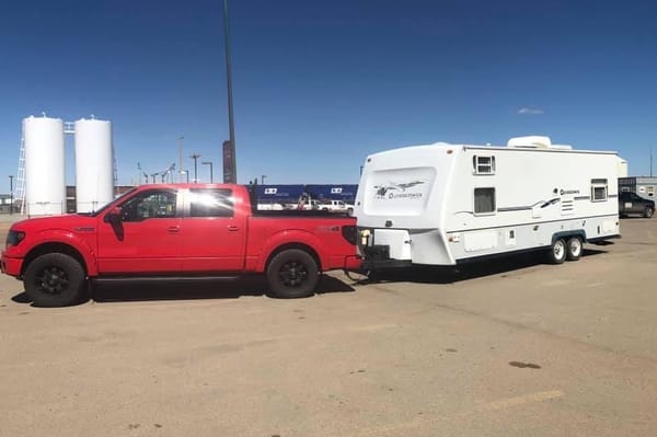 Outdoorsman Travel Trailer- Sleeps 8 !