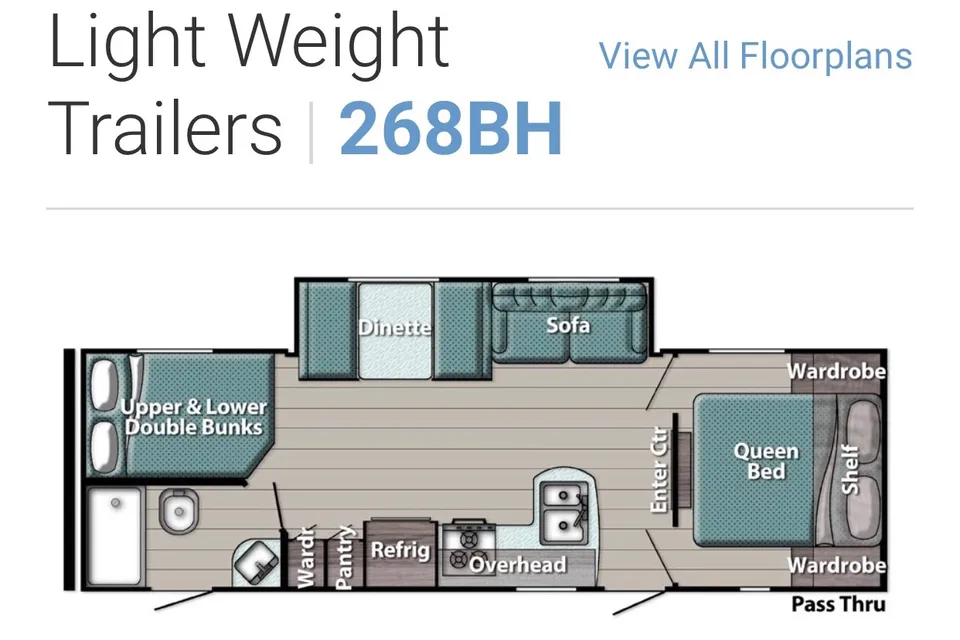 Pearson Family Trailer - Gulf Stream Ultra lite 29BHS 