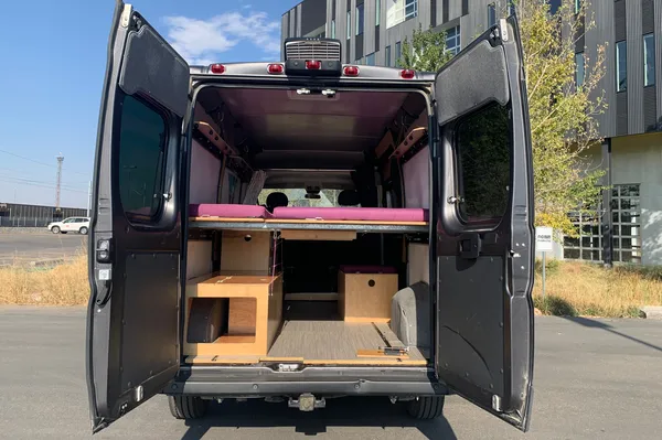 Mystery Machine Ram Promaster Converted #vanlife