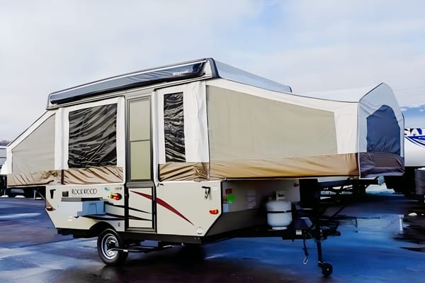 Jordan's Forest River Rockwood Tent Trailer