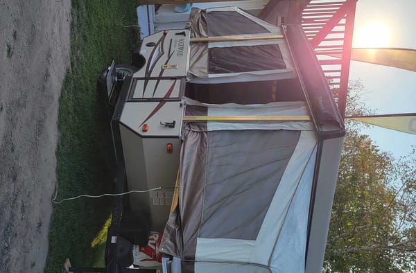 Jordan's Forest River Rockwood Tent Trailer