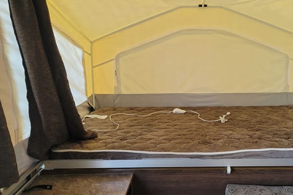 Jordan's Forest River Rockwood Tent Trailer
