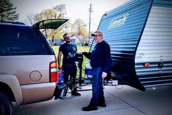 Grace The Dutchman Coleman Lantern 17B Travel Trailer