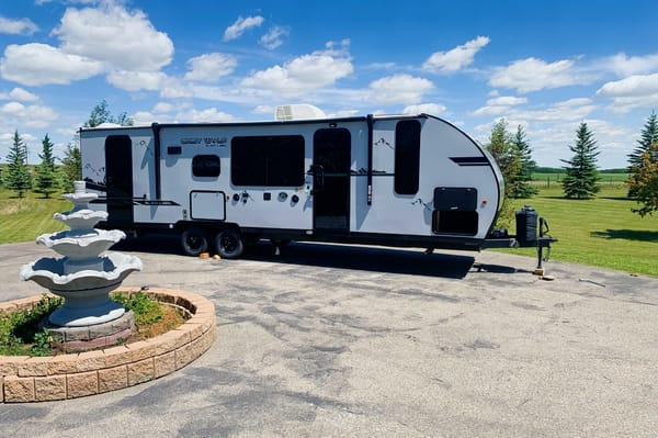 Sarah's Forest River Grey Wolf Travel Trailer