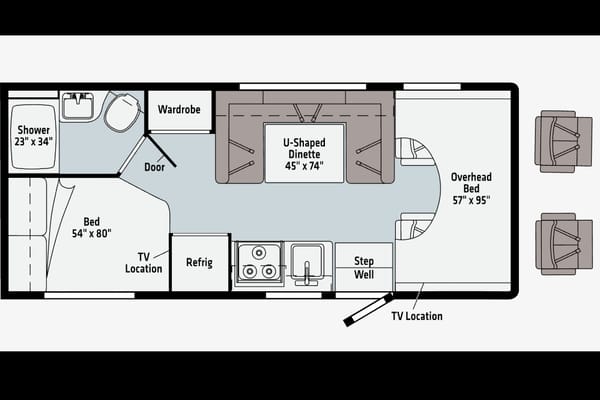 Arie's Winnebago Minnie Winnie 22 Ft Class C